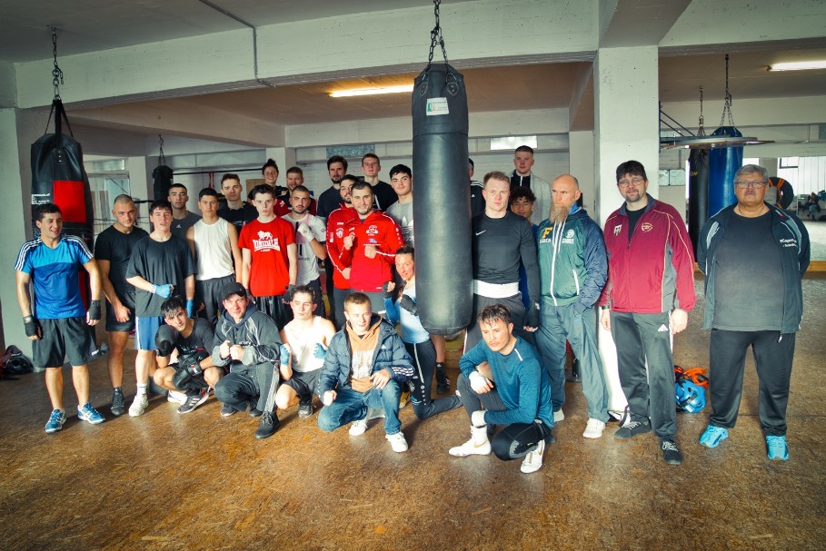 Sparrings-Training beim Boxclub Bayreuth